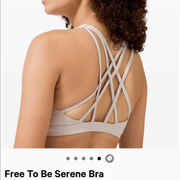 Lululemon free to be serene bra - Picture 3 of 8